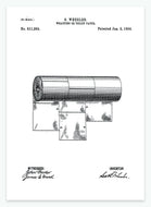 toiletpapir | PATENTPLAKAT - decoARTE