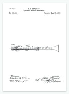 blæseinstrument | PATENTPLAKAT - decoARTE