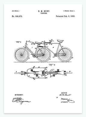 tandem | PATENTPLAKAT - decoARTE