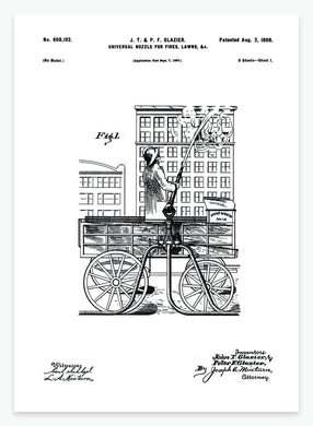 brandslange | PATENTPLAKAT - decoARTE