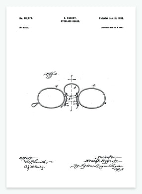 briller | PATENTPLAKAT - decoARTE