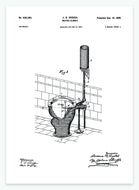 toilet | PATENTPLAKAT - decoARTE