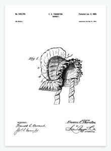 Kyse | Smukt patent til din væg | plakat | poster - decoARTE