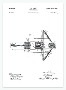 Romaskine | Smukt patent til din væg | plakat | poster - decoARTE