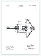 Romaskine | Smukt patent til din væg | plakat | poster - decoARTE