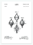 Snurretop | Smukt patent til din væg | plakat | poster - decoARTE