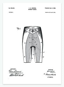 Ridebukser | Smukt patent til din væg | plakat | poster - decoARTE