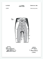 Ridebukser | Smukt patent til din væg | plakat | poster - decoARTE