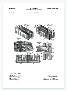 betonvæg | PATENTPLAKAT - decoARTE