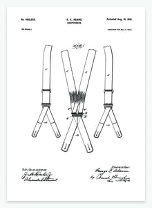 Seler | Smukt patent til din væg | plakat | poster - decoARTE