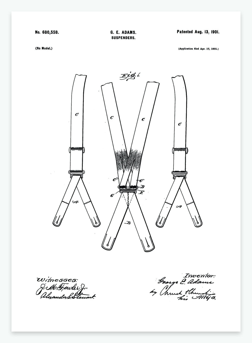 Seler | Smukt patent til din væg | plakat | poster - decoARTE