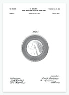 LP | Smukt patent til din væg | plakat | poster - decoARTE