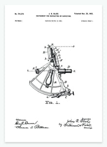 instrument til navigation | PATENTPLAKAT - decoARTE