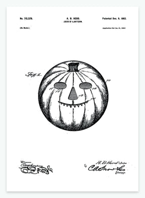 halloweenlygte | PATENTPLAKAT - decoARTE
