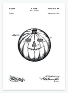 halloweenlygte | PATENTPLAKAT - decoARTE