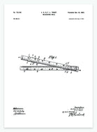 Målestok | Smukt patent til din væg | plakat | poster - decoARTE