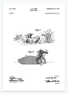 Lokkeand | Smukt patent til din væg | plakat | poster - decoARTE