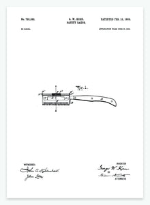 Skraber | Smukt patent til din væg | plakat | poster - decoARTE