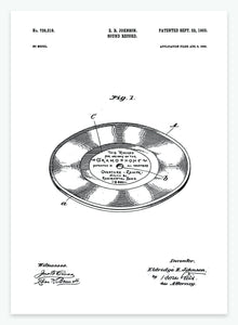 LP | Smukt patent til din væg | plakat | poster - decoARTE