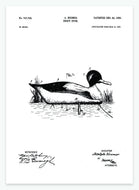 Lokkeand | Smukt patent til din væg | plakat | poster - decoARTE