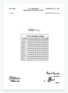 bowlingscore | PATENTPLAKAT - decoARTE
