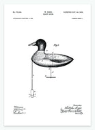 Lokkeand | Smukt patent til din væg | plakat | poster - decoARTE