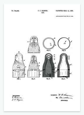 Toy | Smukt patent til din væg | plakat | poster - decoARTE