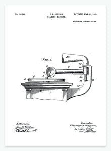 Talemaskine | Smukt patent til din væg | plakat | poster - decoARTE