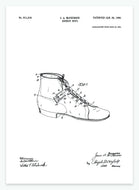 hockeystøvle | SMUKT PATENT TIL DIN VÆG | PLAKAT - decoARTE