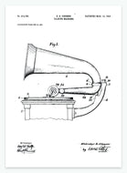Talemaskine | Smukt patent til din væg | plakat | poster - decoARTE