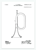 blæseinstrument | PATENTPLAKAT - decoARTE