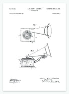 grammofon | PATENTPLAKAT - decoARTE