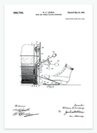 Stortromme | Smukt patent til din væg | plakat | poster - decoARTE