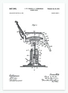 barberstol | PATENTPLAKAT - decoARTE