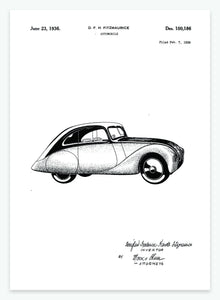 automobil | PATENTPLAKAT - decoARTE