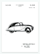 automobil | PATENTPLAKAT - decoARTE