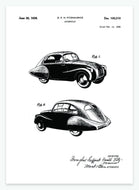 automobil | PATENTPLAKAT - decoARTE