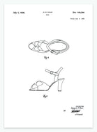 Sko | Smukt patent til din væg | plakat | poster - decoARTE