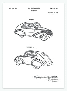automobil | PATENTPLAKAT - decoARTE