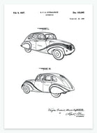 automobil | PATENTPLAKAT - decoARTE