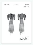 Kjole | Smukt patent til din væg | plakat | poster - decoARTE