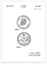 Indlæs billede til gallerivisning Lykkemønt | Smukt patent til din væg | plakat | poster - decoARTE
