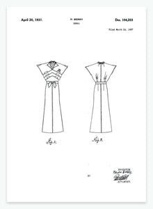 Kjole | Smukt patent til din væg | plakat | poster - decoARTE