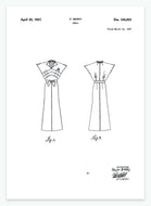 Kjole | Smukt patent til din væg | plakat | poster - decoARTE