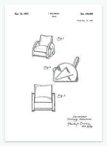 Stol | Smukt patent til din væg | plakat | poster - decoARTE