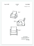 Stol | Smukt patent til din væg | plakat | poster - decoARTE