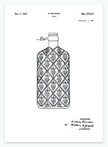 flaske | PATENTPLAKAT - decoARTE