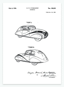automobil | PATENTPLAKAT - decoARTE