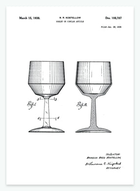 glas | PATENTPLAKAT - decoARTE