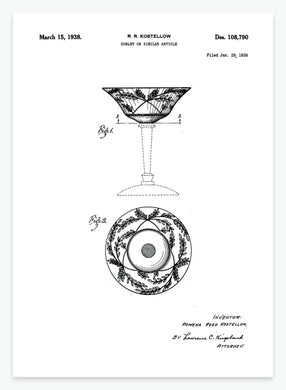 glas | PATENTPLAKAT - decoARTE